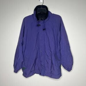 Vintage Jansport Ski Coat Jacket Size Medium Purple 80s 90s Retro Ski Snowboard
